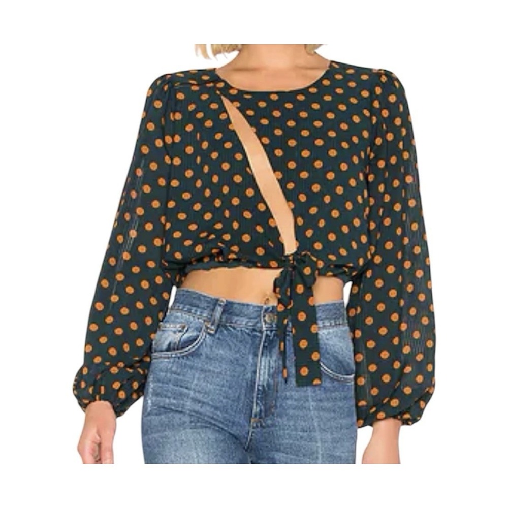 Revolve House Of Harlow Top Women's Medium Long Sleeve Party Cocktail